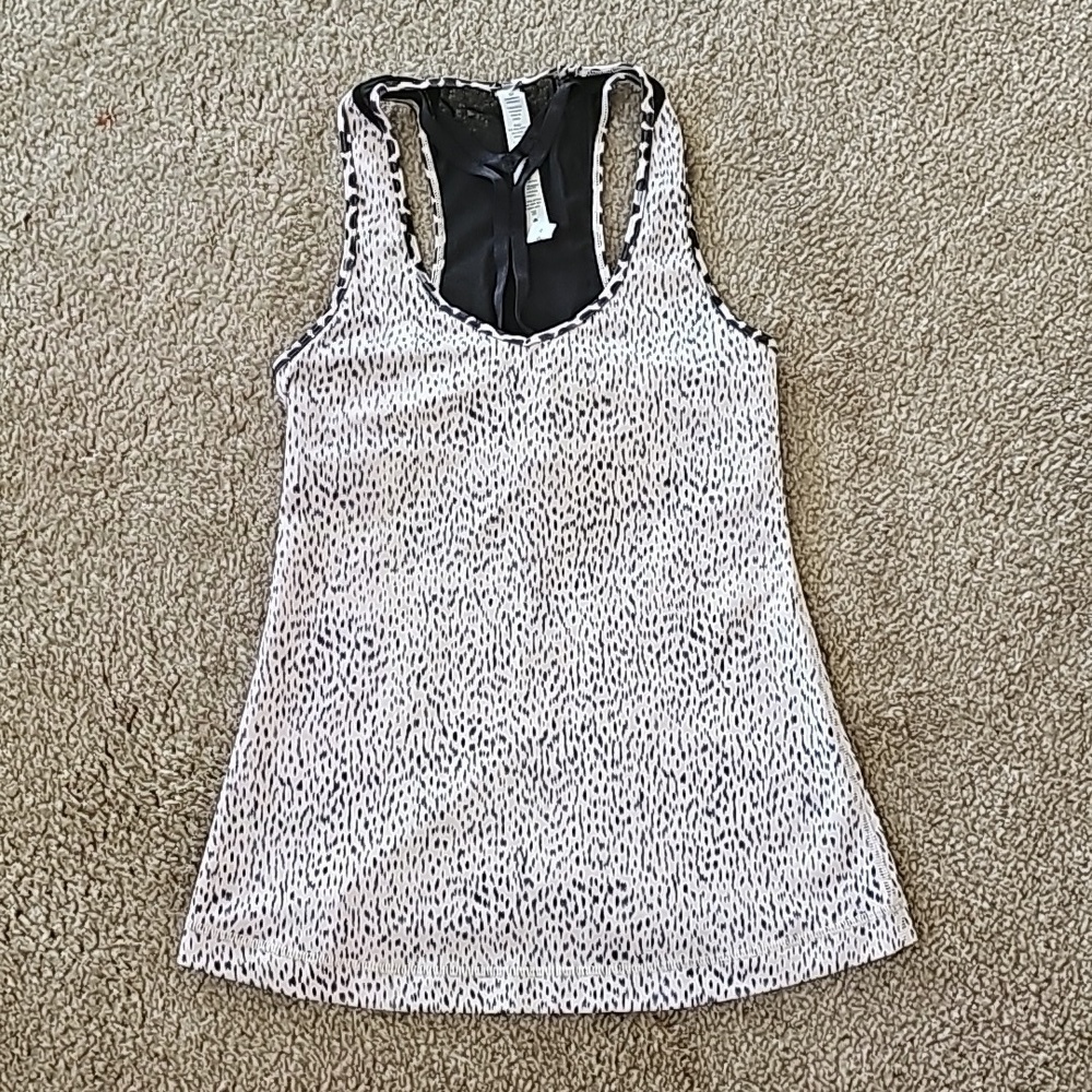 Lululemon Cheetah Print Tank Top Size 4